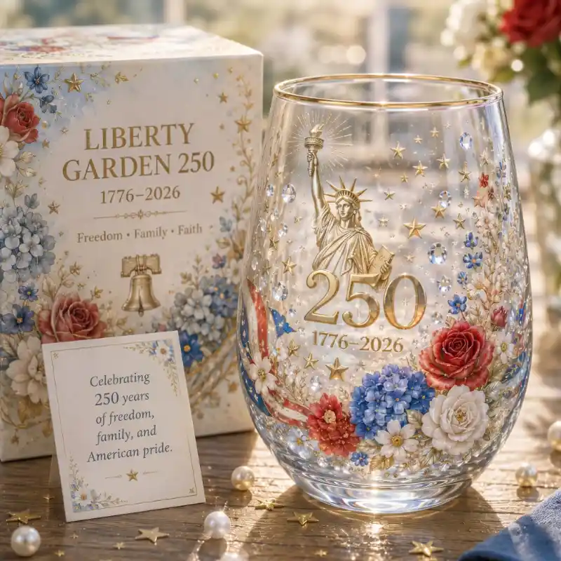 Limited Edition USA 250th Anniversary Commemorative Glass Collection